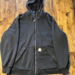Carhartt zip-up sweatshirt